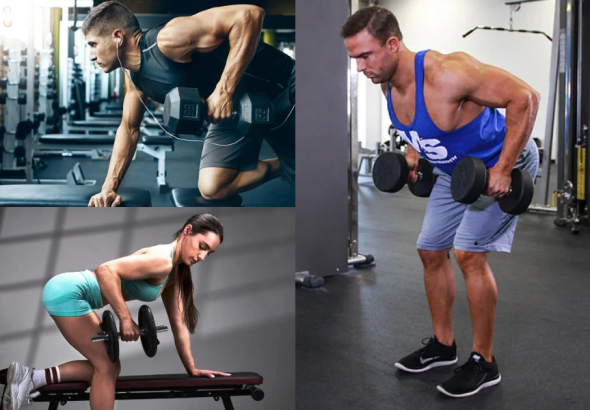 Back Workout with Dumbbells