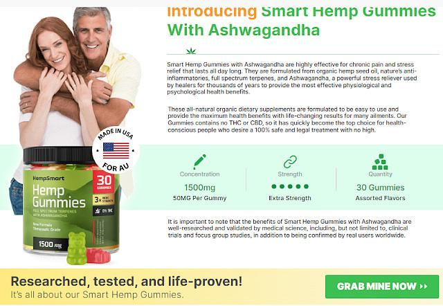 Hemp Smart Hemp Gummies Australia read Pros, Cons, Ingredients & Customer Reviews